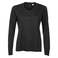 Urban North Ladies' Long Sleeve T-Shirt - Black Heather