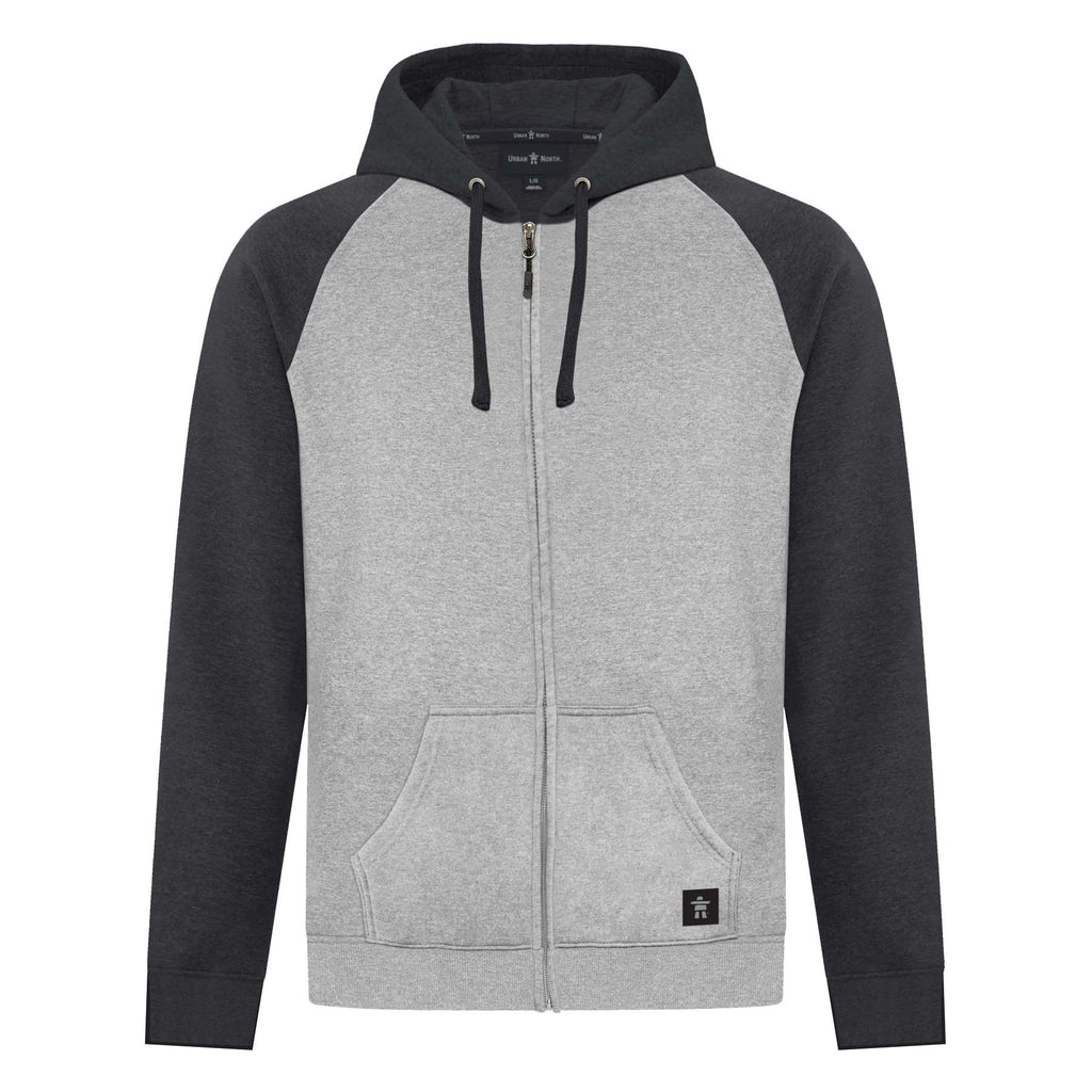 さらに100円引き◆CODEGRAPHY◆Raglan color hooded zip-up Cozy Fleece Mega Raglan™ Zip Hoodie | Aritzia US